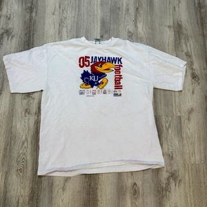 Kansas 05 Vintage Football Tshirt
